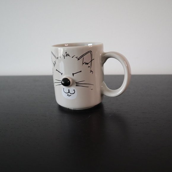 Vintage Cat Mug 3D / Mount Clemens Pottery Cat Mug - Picture 10 of 12